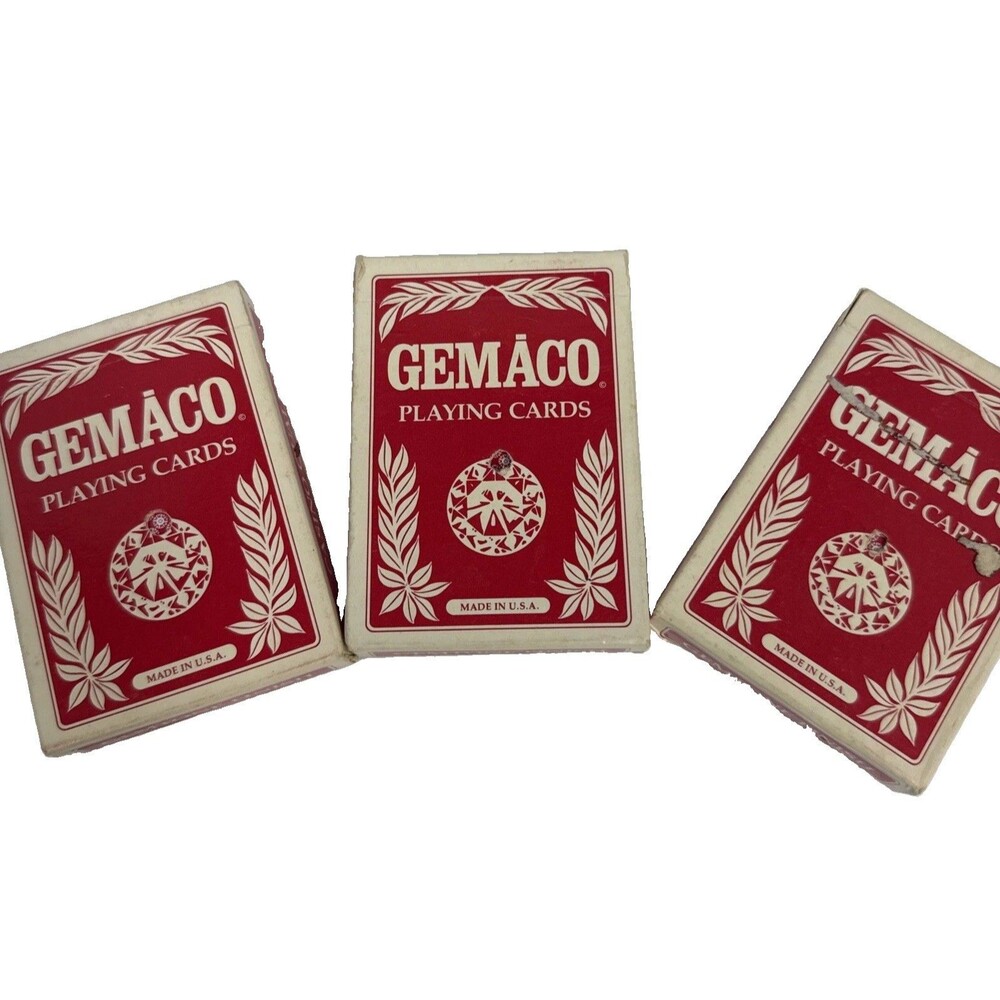 ONE DECK Open Deck of Gemāco Playing Cards from Atlantis Paradise Island Casino